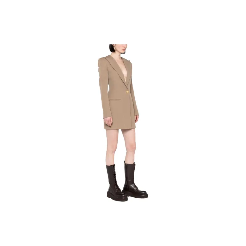 BALMAIN Single breasted Blazer Dress-3