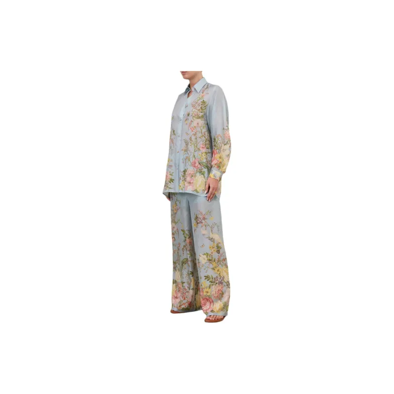 Zimmermann Waverly Long Sleeved Relaxed Shirt-1