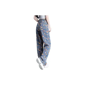 You Cow Me Pants Jeans Women's Blue