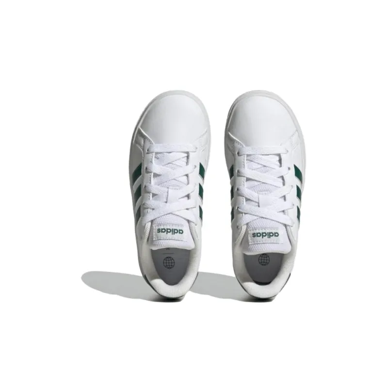 adidas Grand Court Cloud White Collegiate Green GS-2