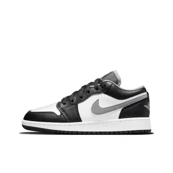 Jordan Kids Air Jordan 1 Low 'Black/Grey/White' Sneakers