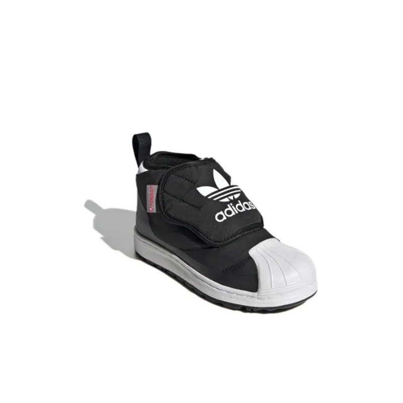 Adidas Originals SUPERSTAR 360 Superstar Collection 360 C BP Kids' Boots Black Children Aged 3-7 Years Old-3