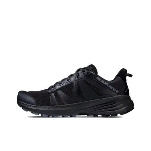 MAMMUT Saentis TR Anti Slip Wear Resistant Low Top Trail Running Running Shoes Women's Black