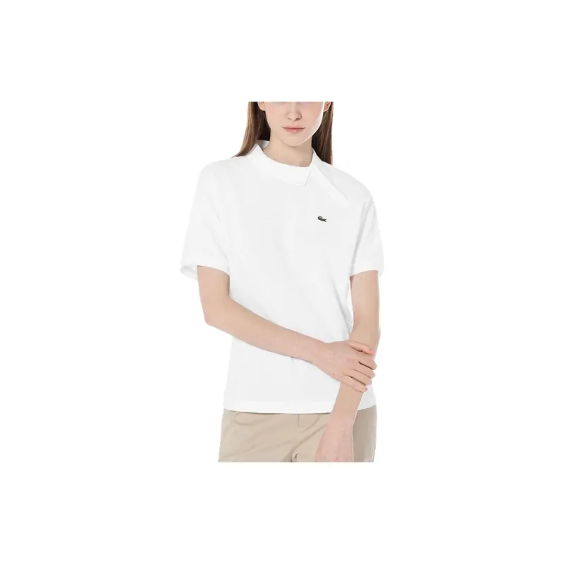 LACOSTE T-Shirts Women's White-1