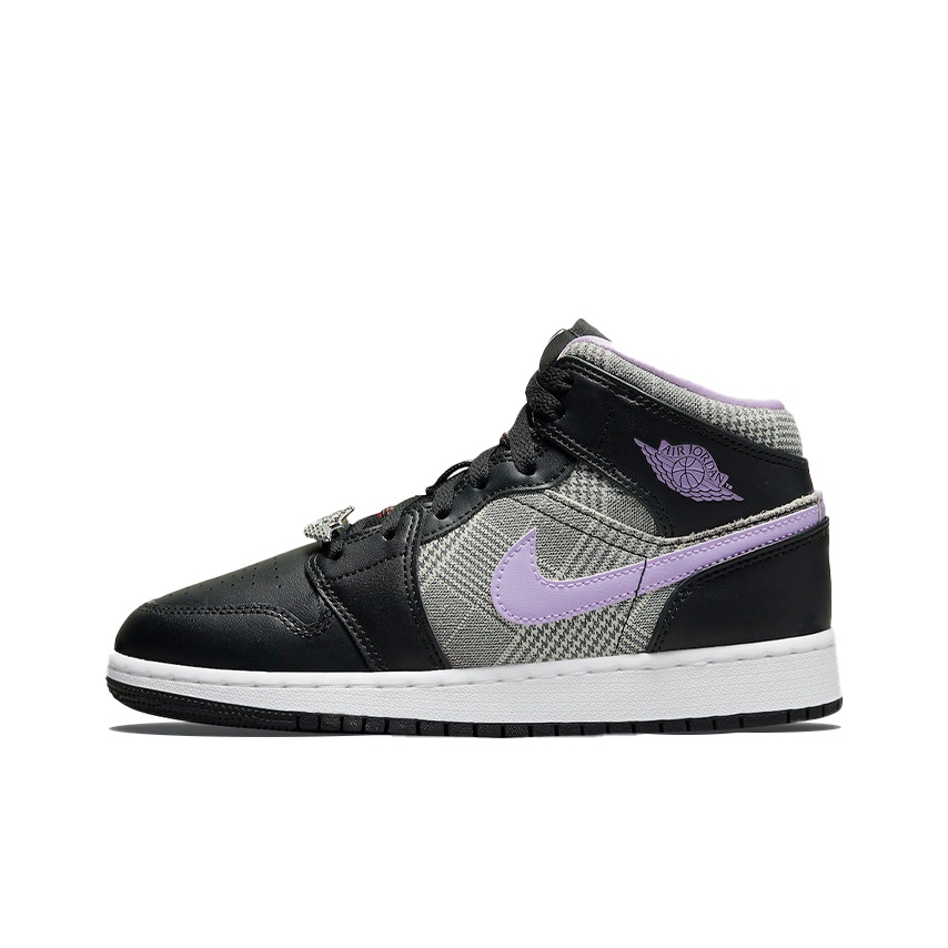 Jordan 1 Mid SE Houndstooth GS US 6Y - POIZON Jordan 1 Mid SE Houndstooth GS US 6Y - POIZON