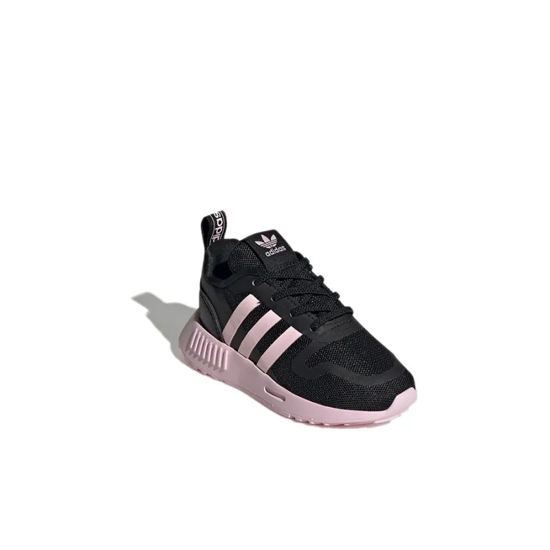 Adidas Originals Multi Wear-Resistant Low-Top Toddler Shoes Black Pink Infant And Toddler-2