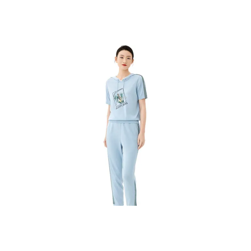 JZ Juzui Knitwear Women's Light Blue-1
