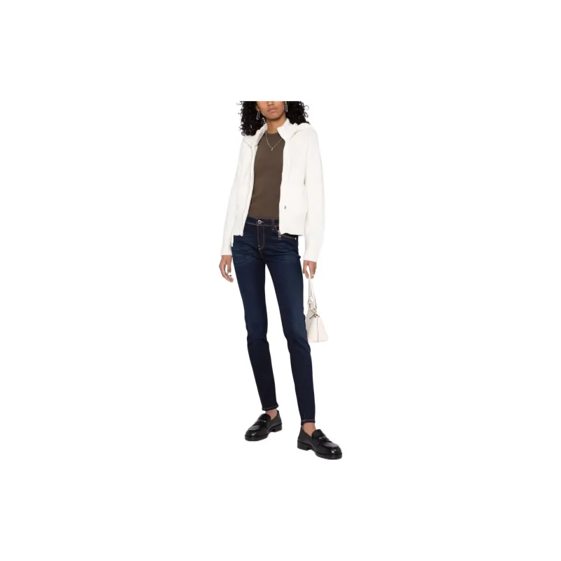 EMPORIO ARMANI J28 Medium waisted Super Skinny leg Lyocell Denim Jeans-1