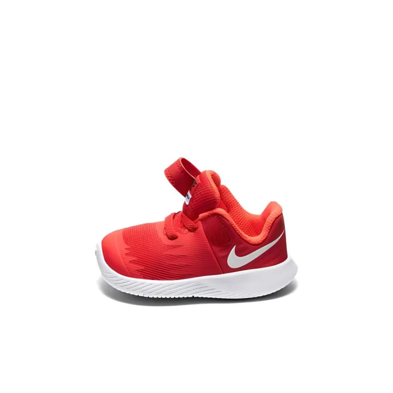 Nike Star Runner 2 Slip-Resistant Cushioning Wear-Resistant Low-Top Toddler Shoes Red Infant And Toddler-2
