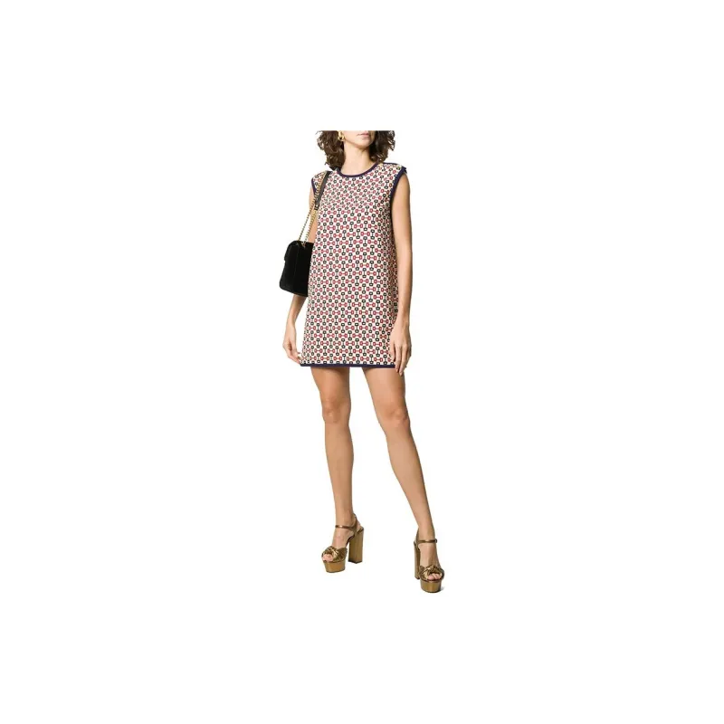 GUCCI Sleeveless Dresses Women's Multicolor-3