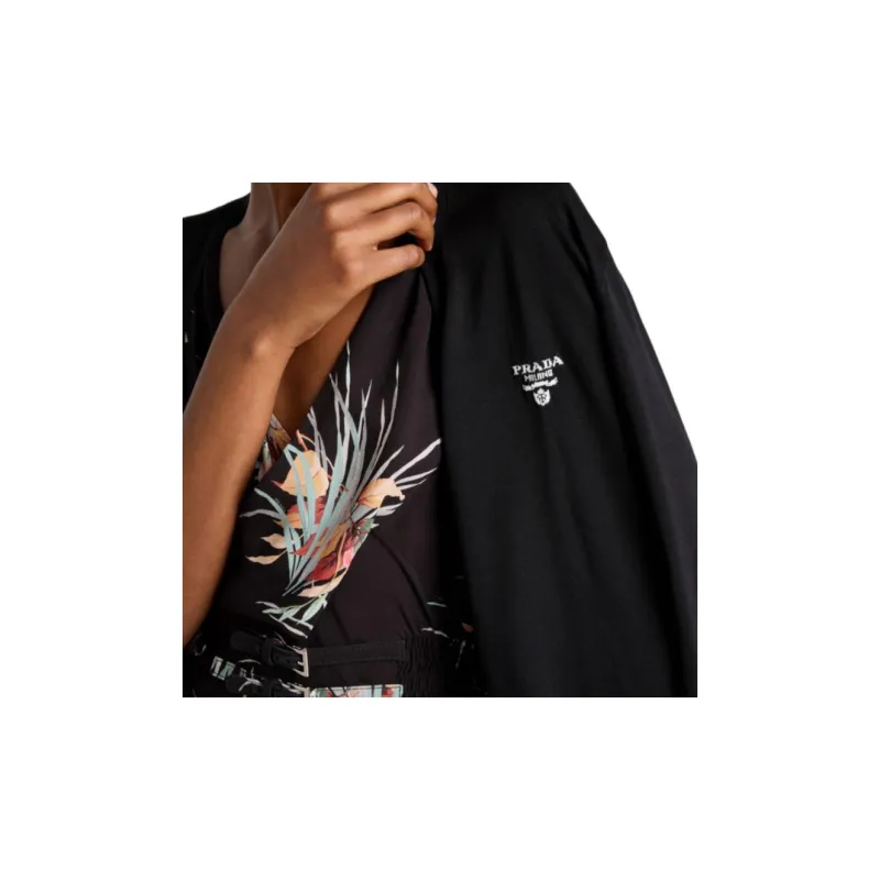 PRADA SS24 Sleeveless Dress Women's Black-3