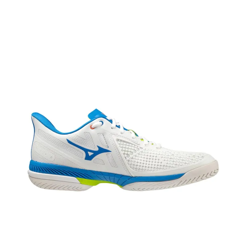Mizuno Wave Exceed Tour 5 Cushioning, Wear Resistant Low Top Tennis Shoes Men's White-2