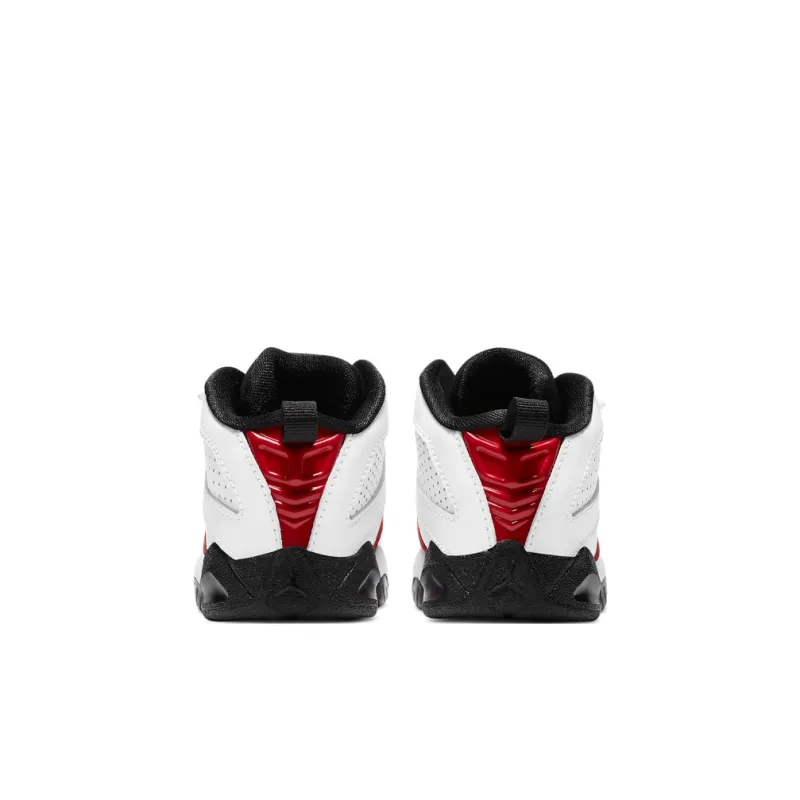 Jordan B'Loyal Cushioning, Wear Resistant High Top Vintage Basketball Shoes White Red Black Infant And Toddler-4