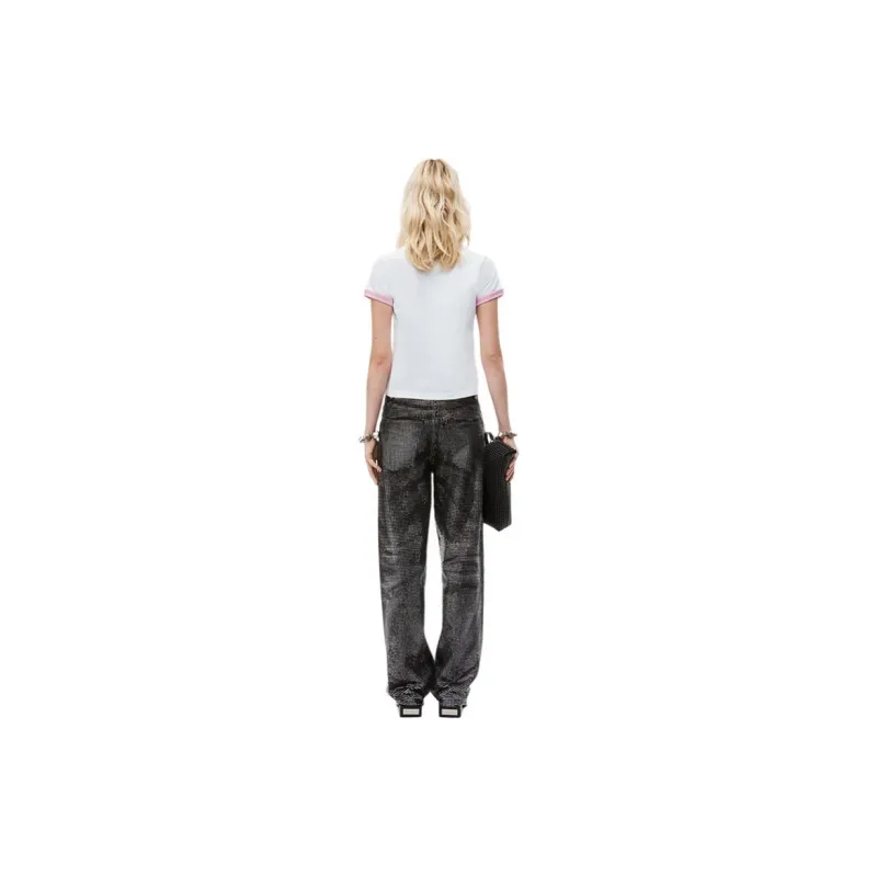 Alexander Wang Graphic Printed Crewneck T Shirt-3