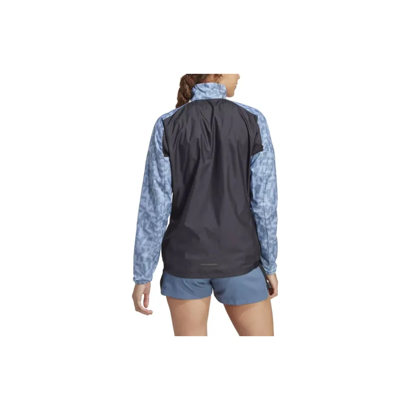 Adidas TRAIL WIND J W Jackets Coats Women's Blue-1