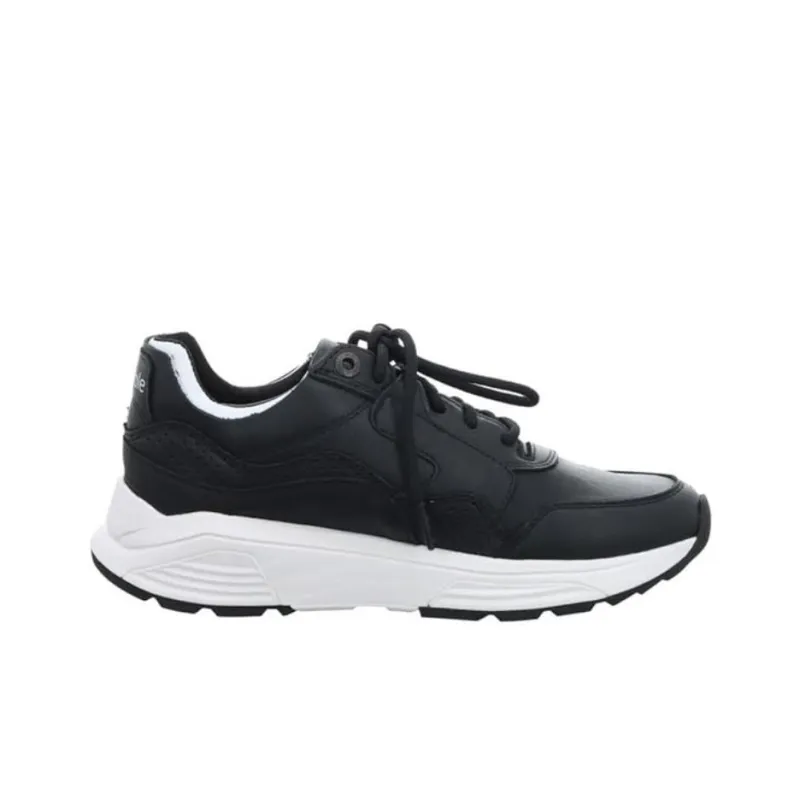 DESCENTE Dualis Casual Shoes Women's Low Top White/Black-1