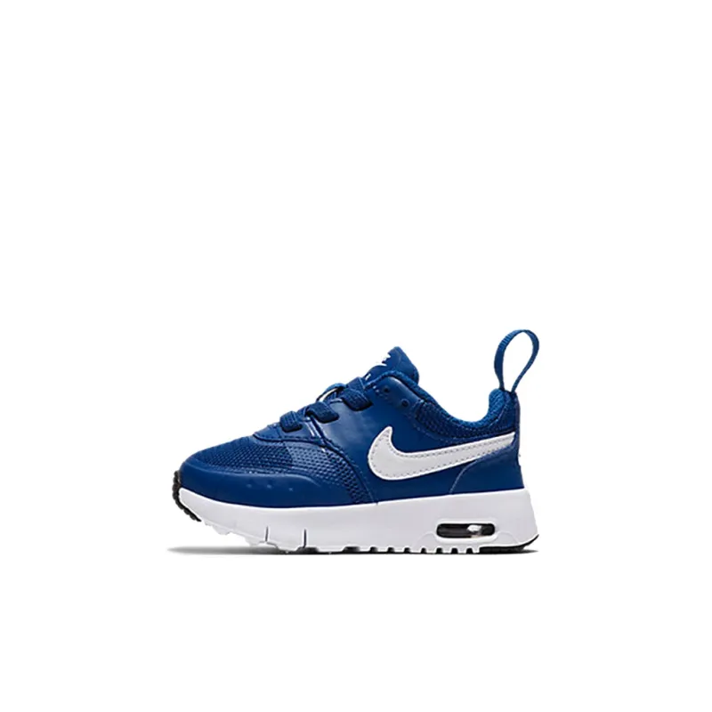 Nike Air Max Vision Anti-Slip And Wear-Resistant Lightweight Low-Top Toddler Shoes Blue White Infant And Toddler-0