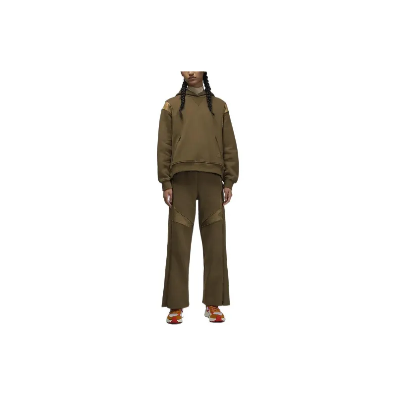 Jordan Knitted Sweatpants Women's Light Olive-2