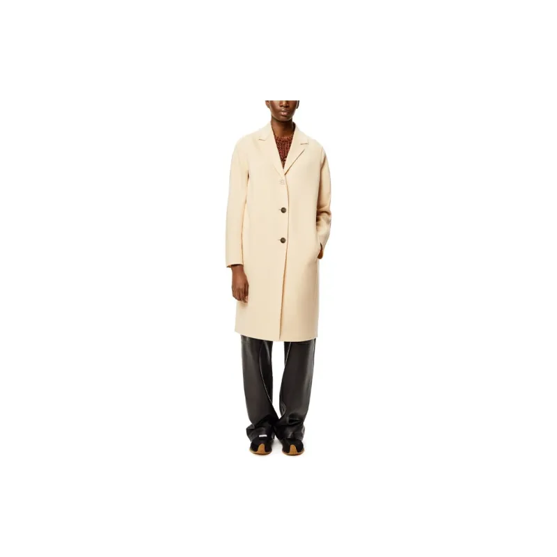 LOEWE Velvet Jackets Women's Milk White-1