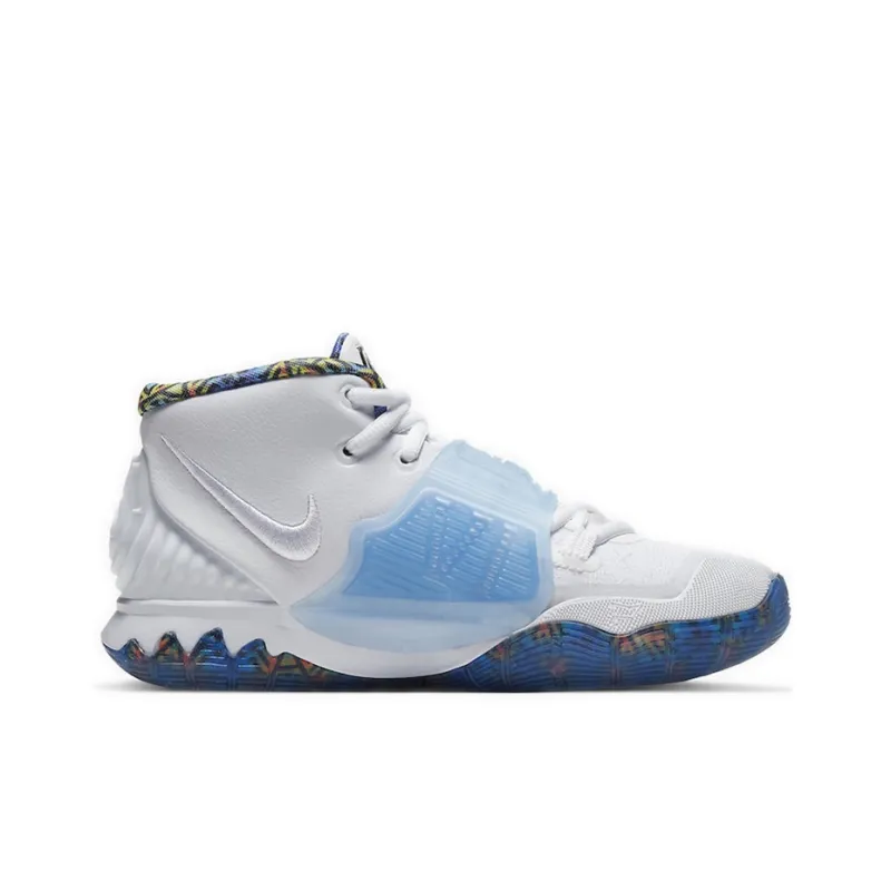 Nike Kyrie 6 White Sapphire Crimson GS-1