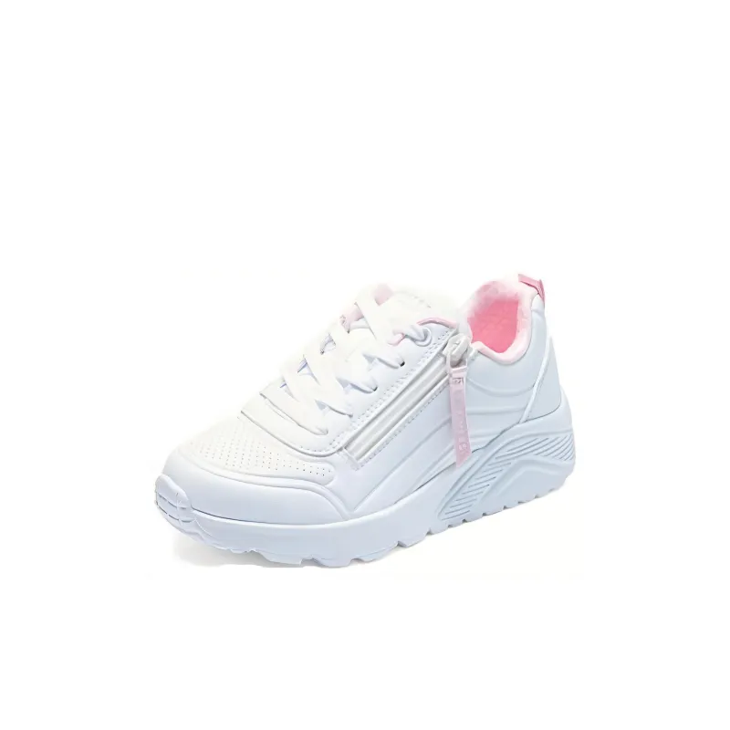 Skechers Cushioning, Wear Resistant Low Top Kids Lifestyle Shoes White Kids'-2