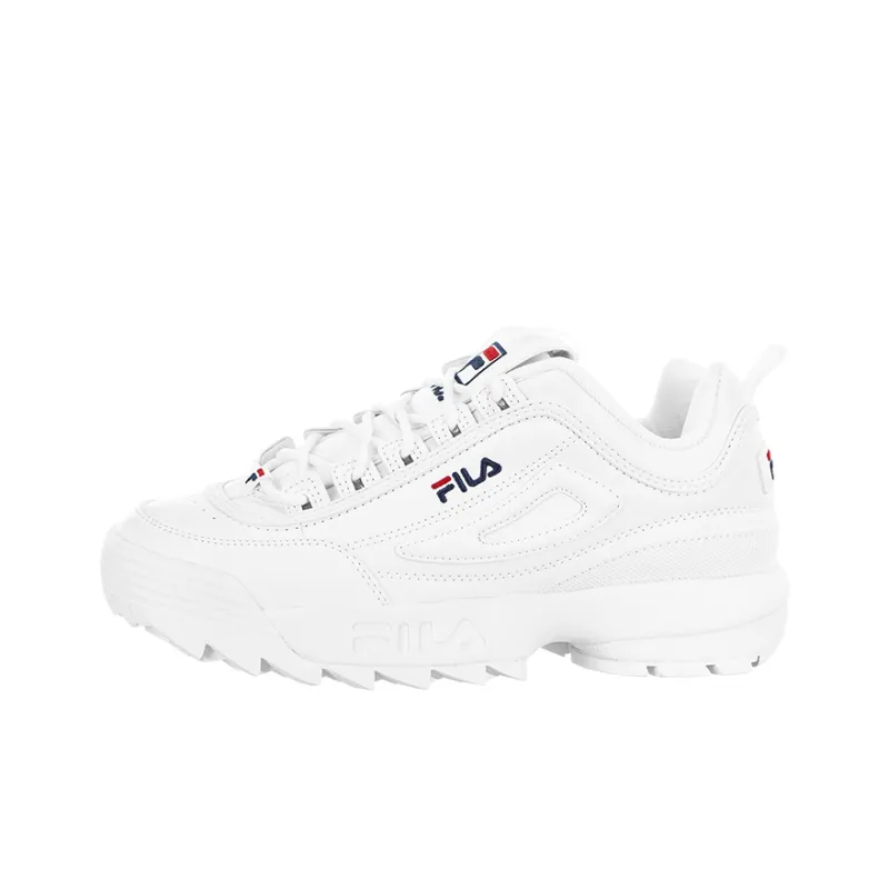 FILA KIDS Slip Resistant Cushioning Abrasion Resistant Breathable Low Top Kids Lifestyle Shoes White Kids'-0