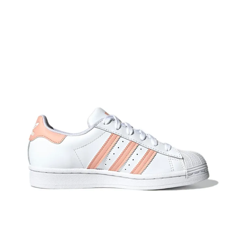Adidas Superstar Cloud White Haze Coral GS-1