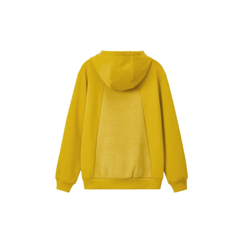 Skechers Mountain And Wild Outdoor Series Sweatshirt Unisex Mustard Yellow-1