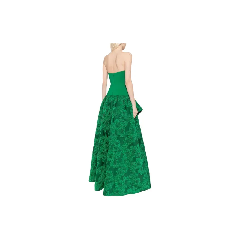 Marchesa Notte Calathea Strapless Gown-2