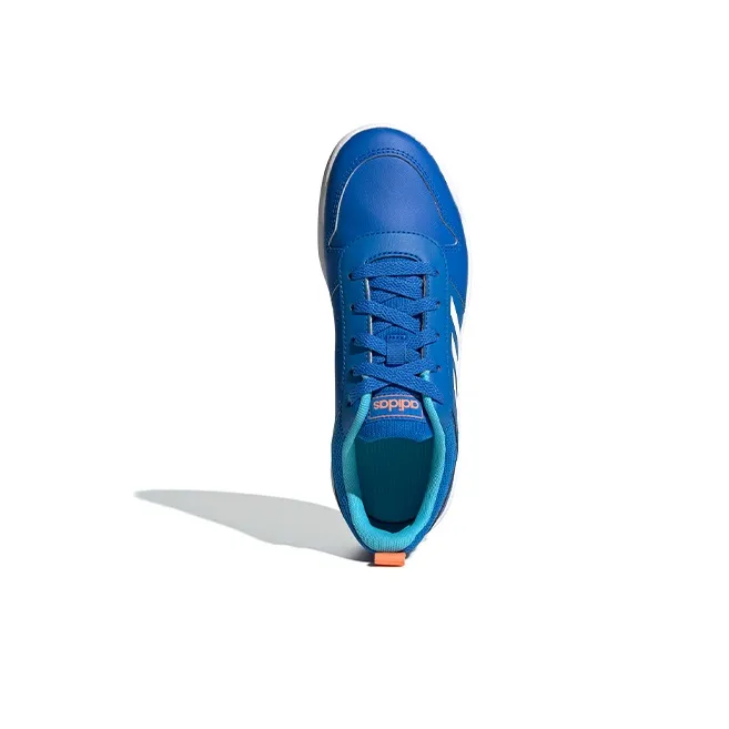 Adidas TENSAUR Series Low-Top Kids' Skateboarding Shoes Blue White Orange Teenagers-4