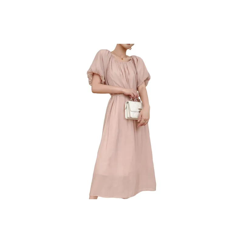 CLUB NEWS Short-Sleeved Dresses Women's-11