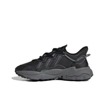 Adidas Originals Ozweego Series Breathable Kids Lifestyle Shoes Black Teenagers