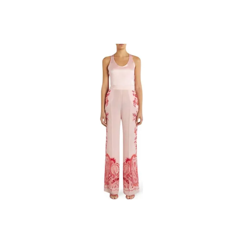 ETRO Paisley Printed Elasticated Waistband Trousers-1