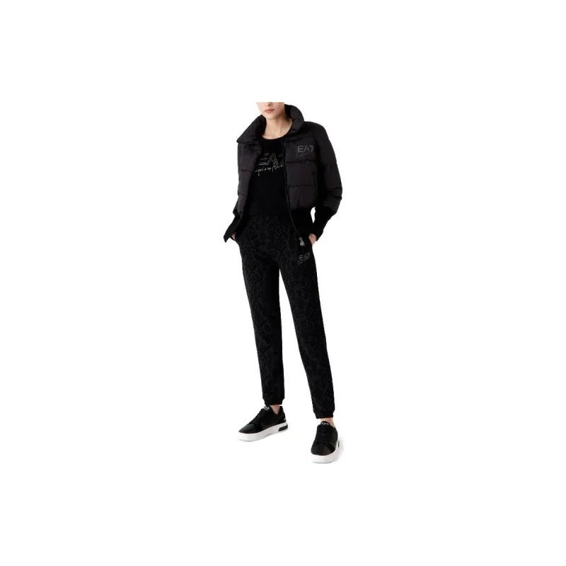 EMPORIO ARMANI EA7 Sweatshirt Women's Black-3