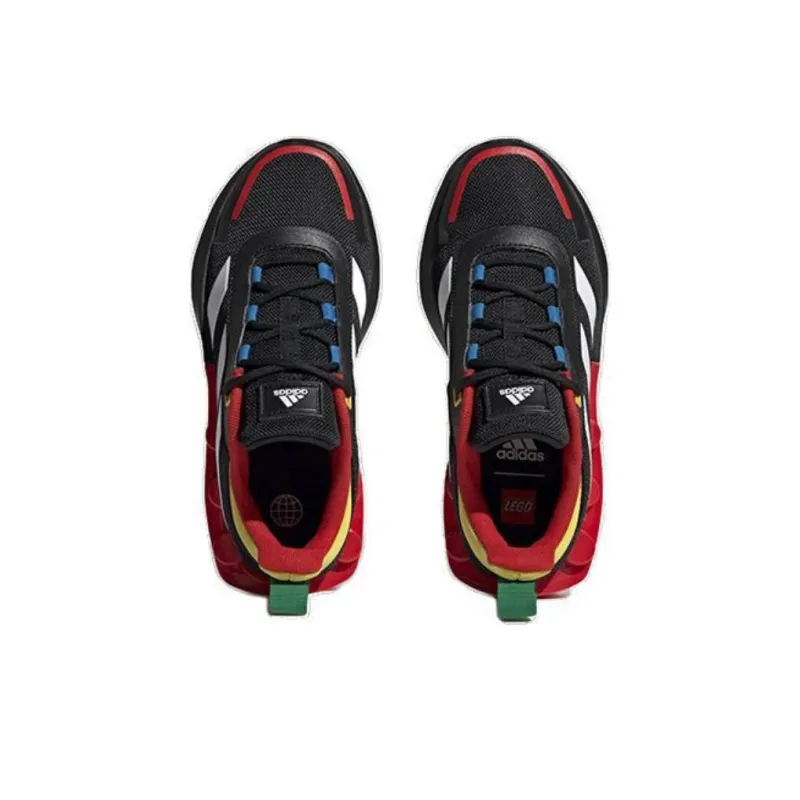 adidas Tech Runner  LEGO X  Big Kid 'Black Red'-4