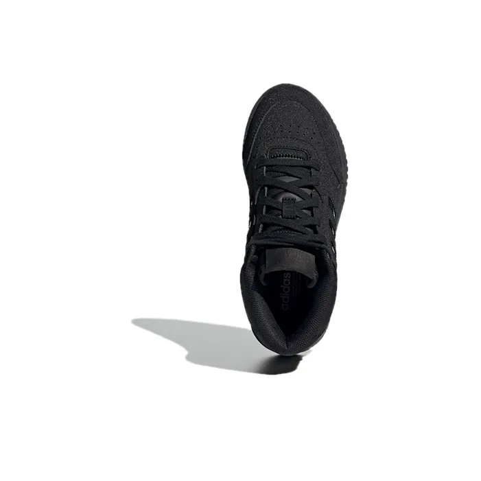 Adidas Drop Step J 'Black Team Gold'-4