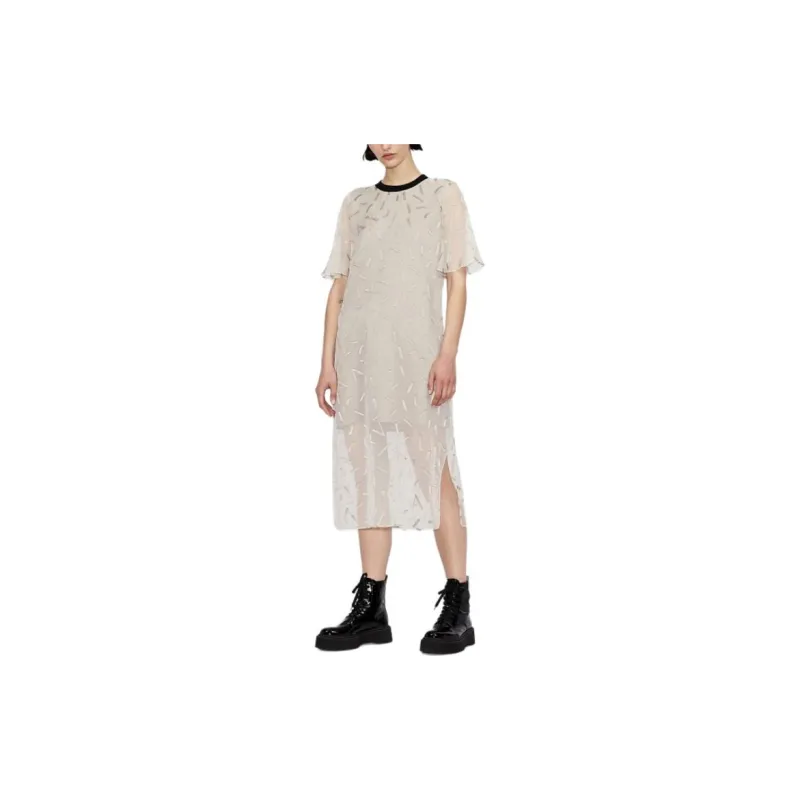 ARMANI EXCHANGEAE Short Sleeved Dress Women's-3