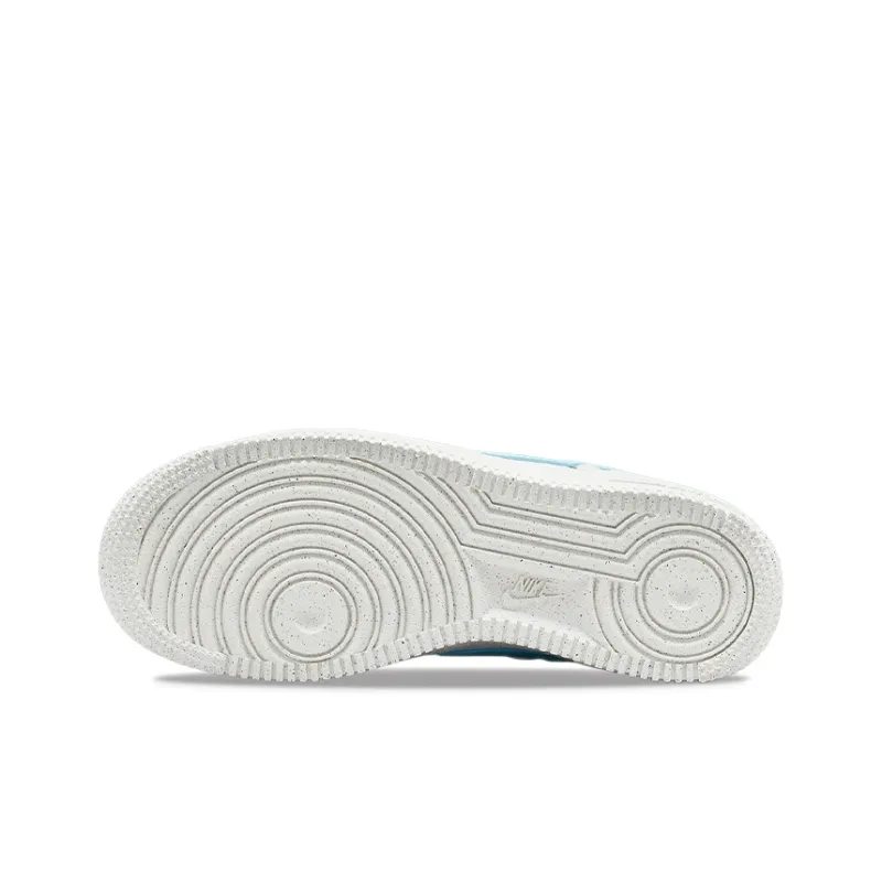 Nike Air Force 1 Low 82 Double Swoosh White Medium Blue GS-6