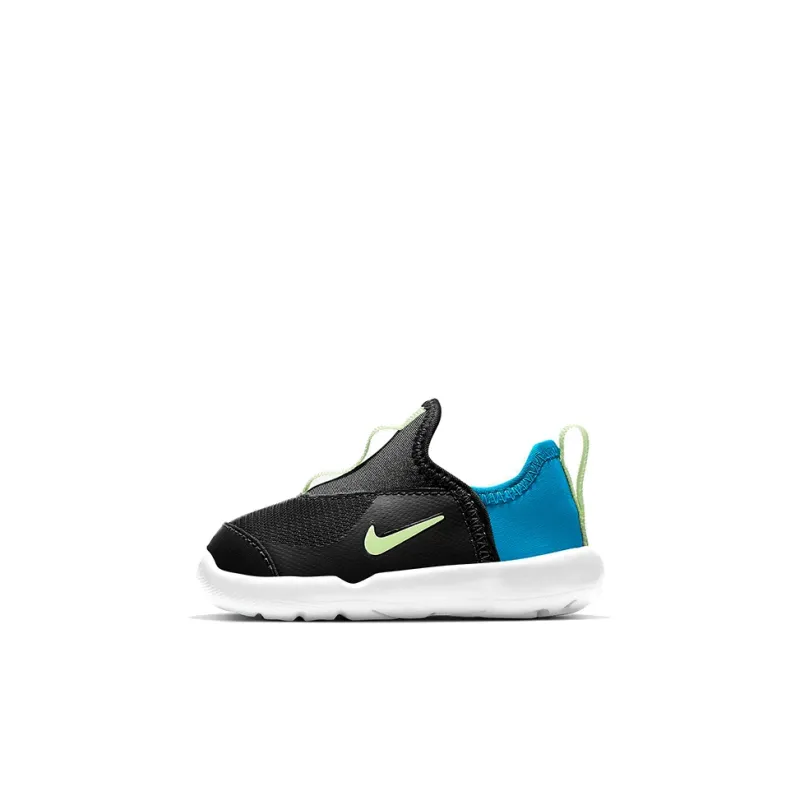 Nike Lil' Swoosh Low Top Sports Casual Shoes Black Blue Green Infant And Toddler-0