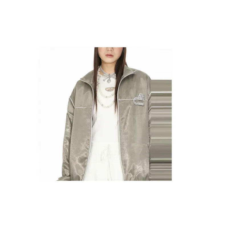 D'zzit Cropped Coats Women's Khaki-2