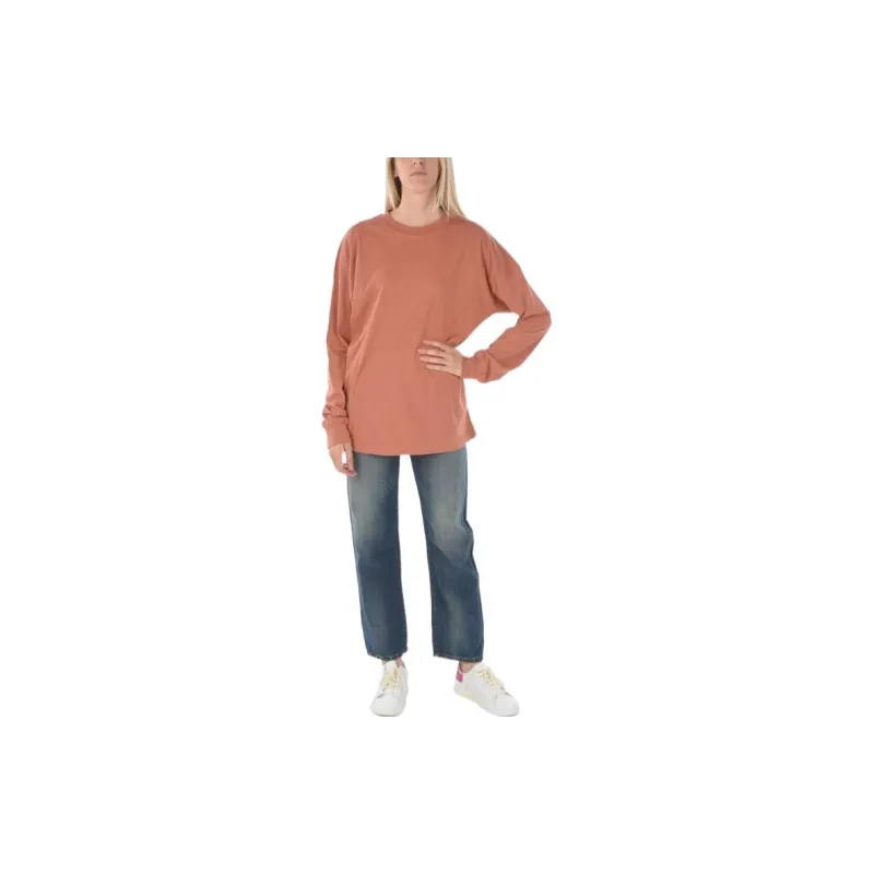 DIESEL T-Shirts Women's Orange-1