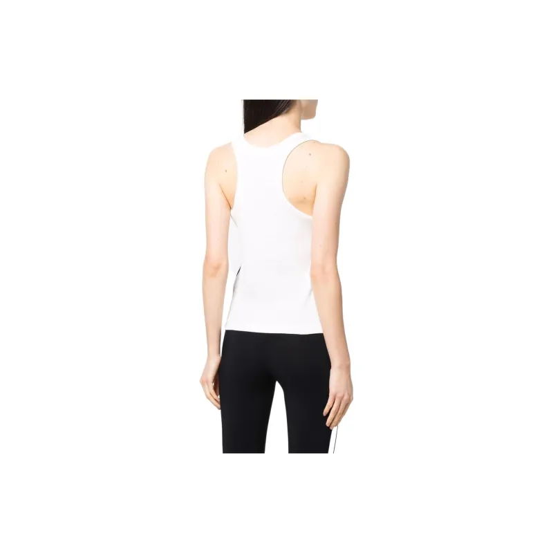 PALM ANGELS Logo Printed Stripe Tank Top-2