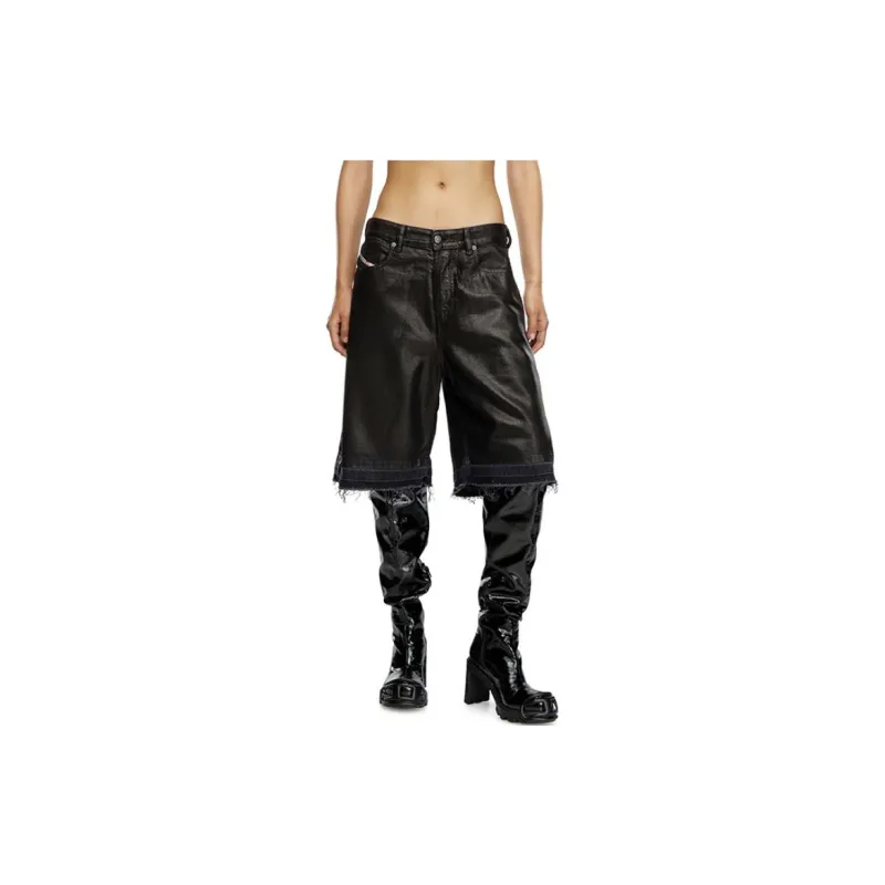 DIESEL De-Sire Frayed Edge Shorts-1