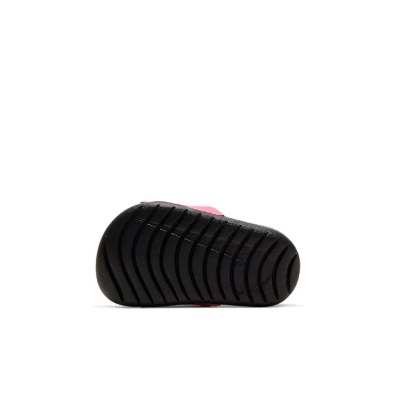 Nike Kawa Slide Toddler Shoes Black Pink Infant And Toddler-3