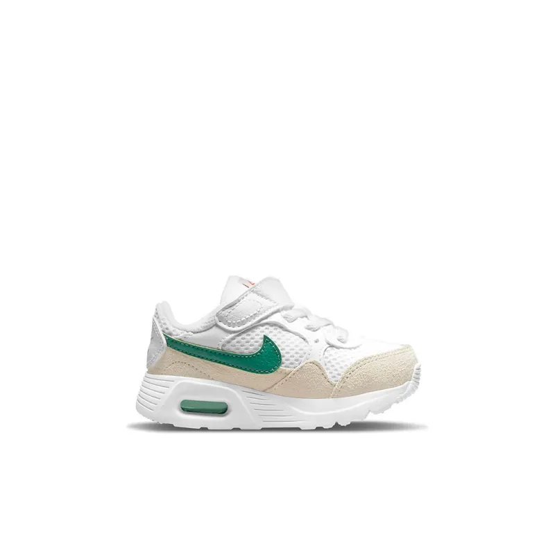 Nike Air Ma Low Top Toddler Shoes Beige White Green Infant And Toddler-1