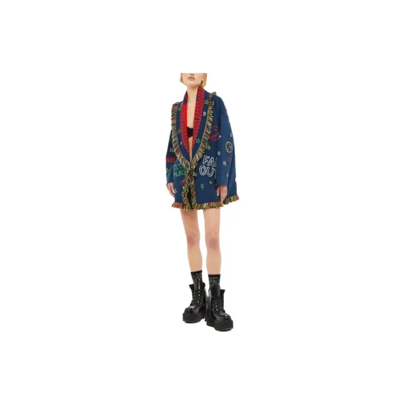 Alanui X Looney Tunes Marvin The Martian Cardigan-4