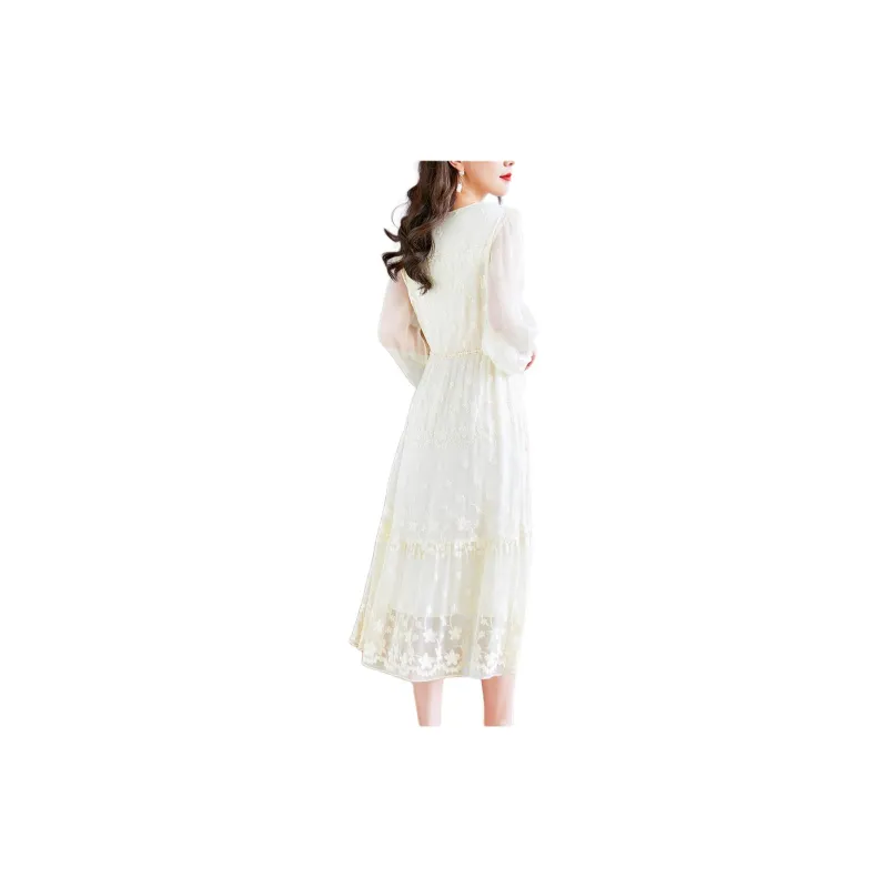 Ink Beauty Long Sleeved Dress Women's-6
