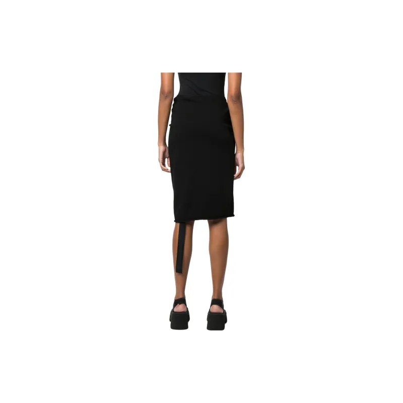 Rick Owens DRKSHDW Casual Short Skirts Women's Black-3