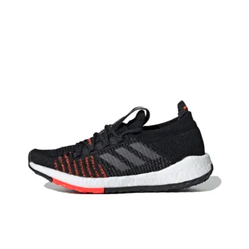 Adidas PulseBOOST Hd J Low Top Kids' Running Shoes Black Teenagers