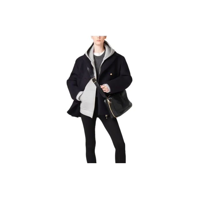 MIU MIU Double breasted Wool Peacoat-1